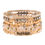 Thumbnail: "Blessed" Charm Mixed Beads Bracelet