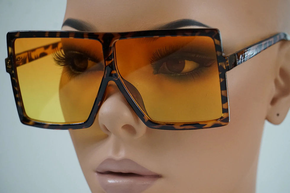 Thumbnail: The Square Biz Tortoise Sunglasses