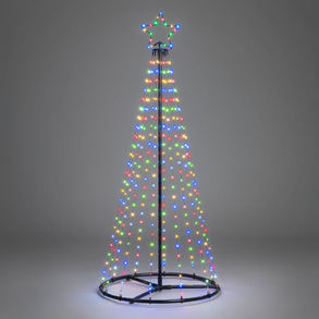 christmas pyramid tree lights product image ecommerce