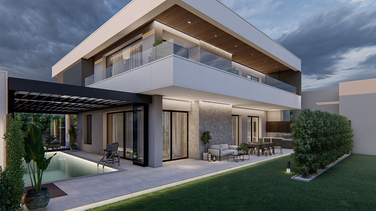 Luxurious Exterior Design -Pool Area