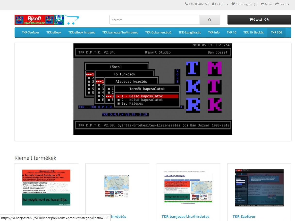 TKR 10-Számla Start licenc