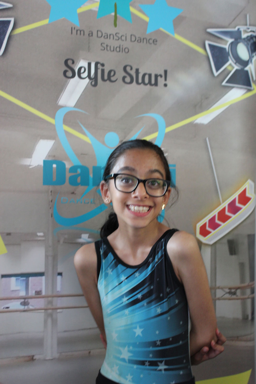 Happy confident DanSci Dancer