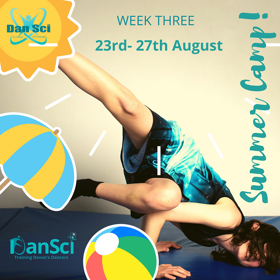 Summer Dance Camp 5-12 yrs 23ND -27TH AUGUST 2021 Booking soon