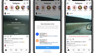 Internet Credibility Tested by Instagram's New "False Information" Flag