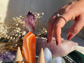 Amanda Pohopien and Mary Shearer showcase their small businesses at the Valentine's Market Event