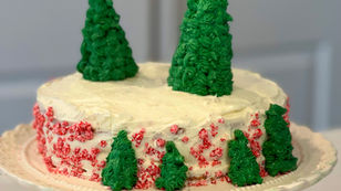 Christmas Tree Cake Recipe
