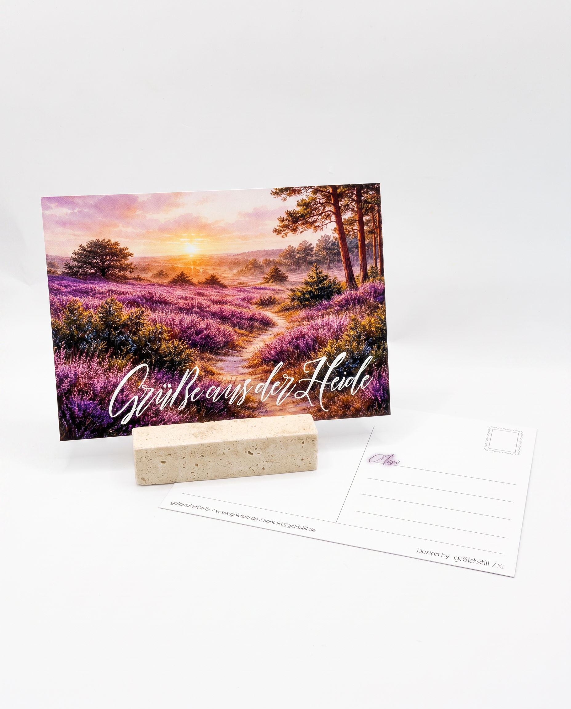 Postkarte - Grüße aus der Heide