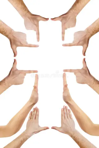 Le signe de Croix Chrétien