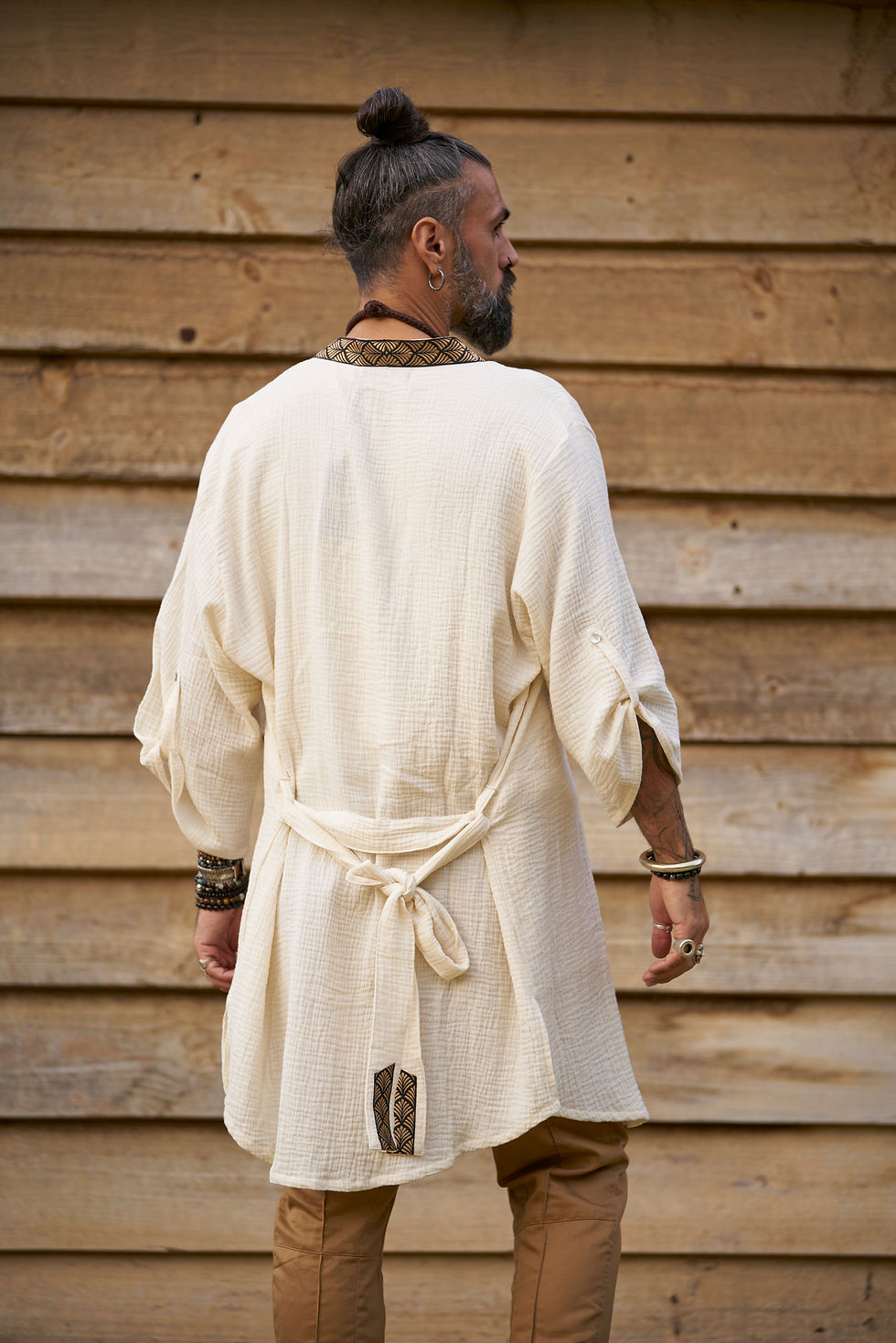 Thumbnail: Off White Organic  Kimono