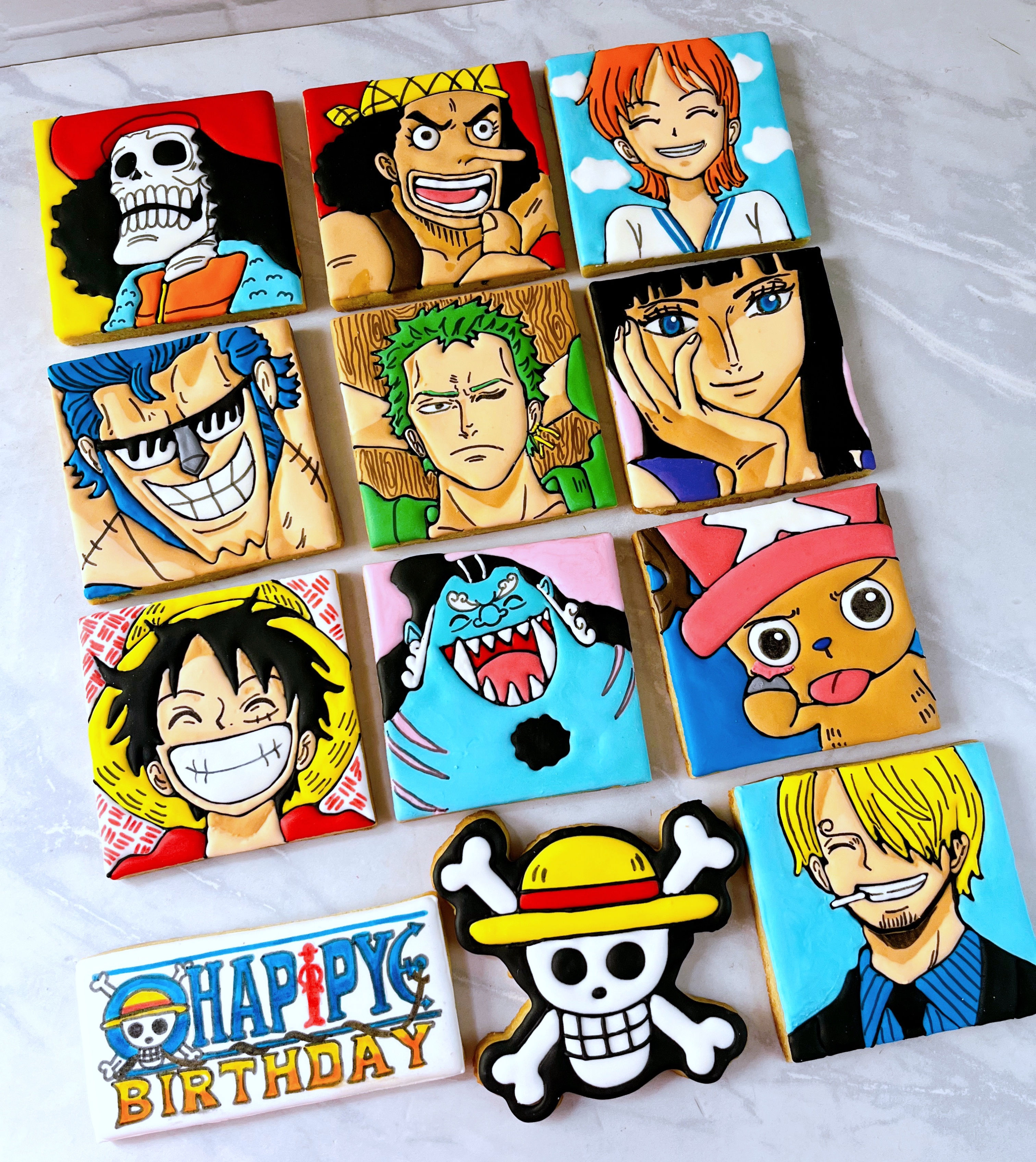 6 Galletas de Anime