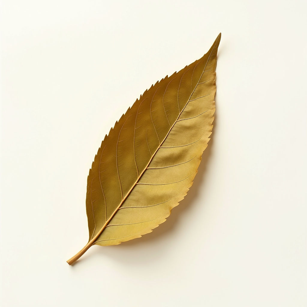 Goldener Assam Blatt