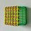 Thumbnail: Berry Basket - Weave Alternating - Pink Yellow