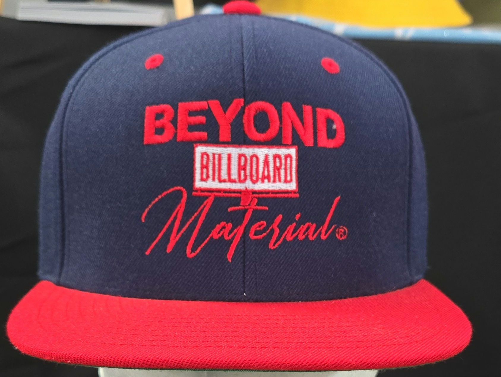  Navy Blue /Red - Red sew out White B/D