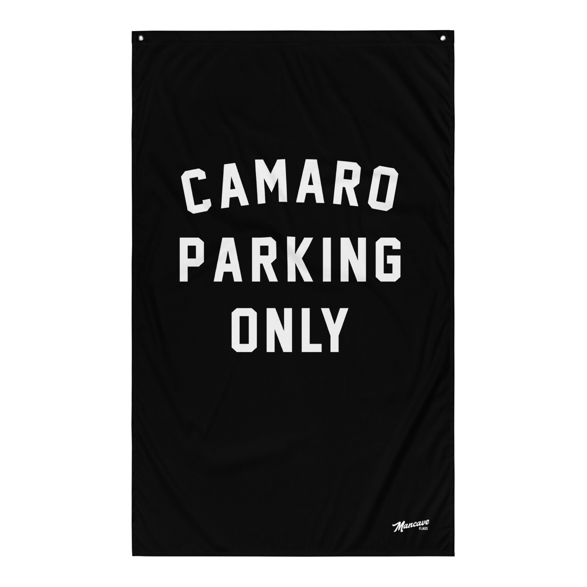 Camaro Parking Only Flag - Vertical