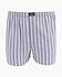 Slate Stripe woven boxer