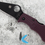Thumbnail: Spyderco MBBGBKP Manbug Burgundy Sprint Run