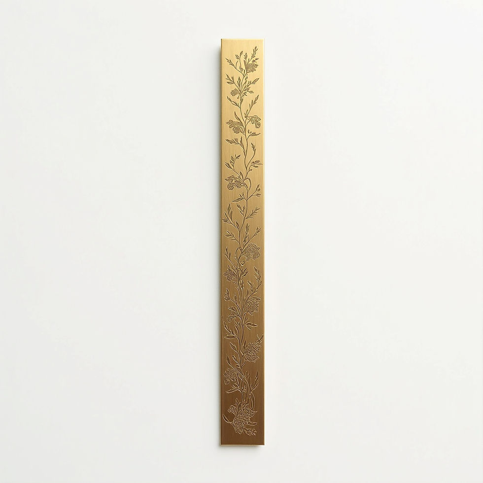 Vintage Brass Bookmark