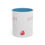 Thumbnail: Forgewear 'LOVE = LIFE (John 3:16)' - Accent Premium Coffee Mug (11oz, 15oz)