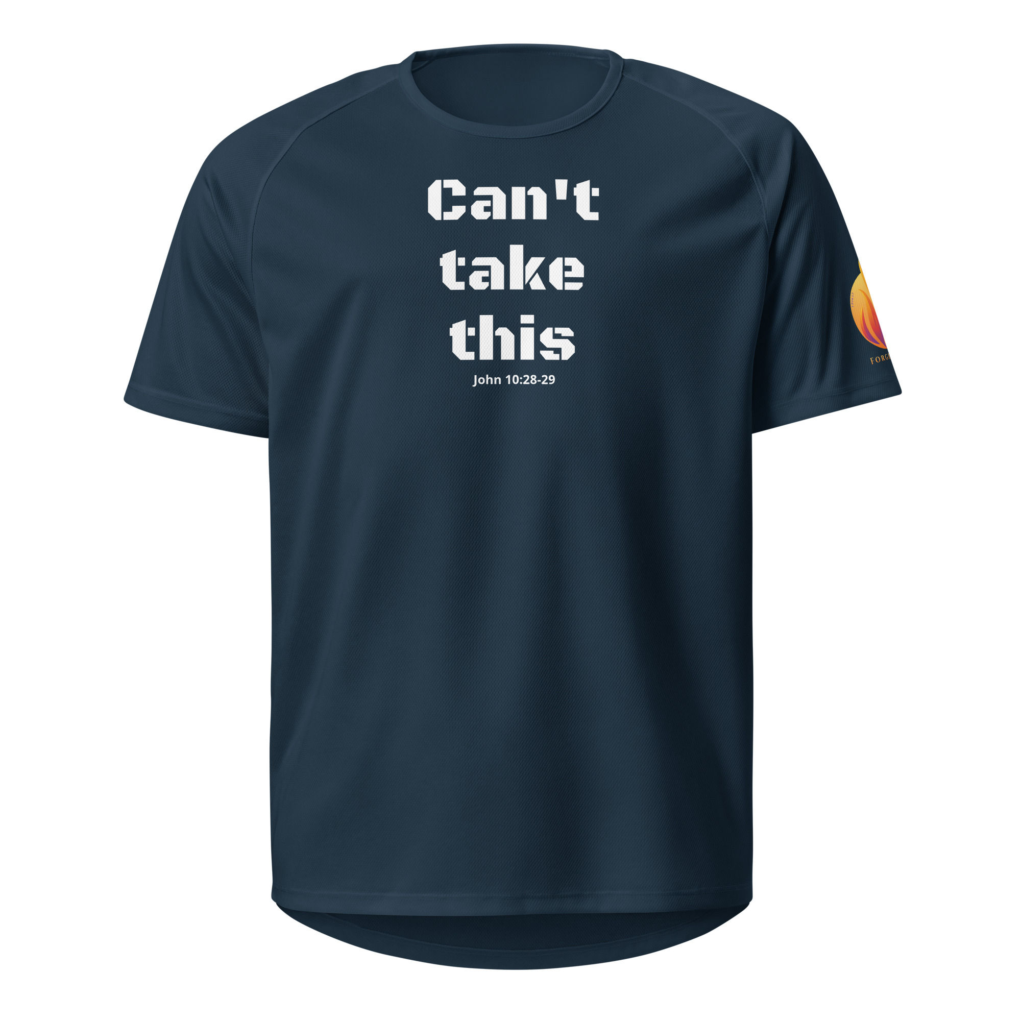 Forgewear ' Can't take this' (John 10:28-29) Unisex Athletic Jersey