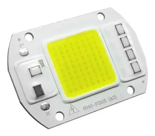 Led Cob 50w Blanco Frio 220v 6000 / 6500k