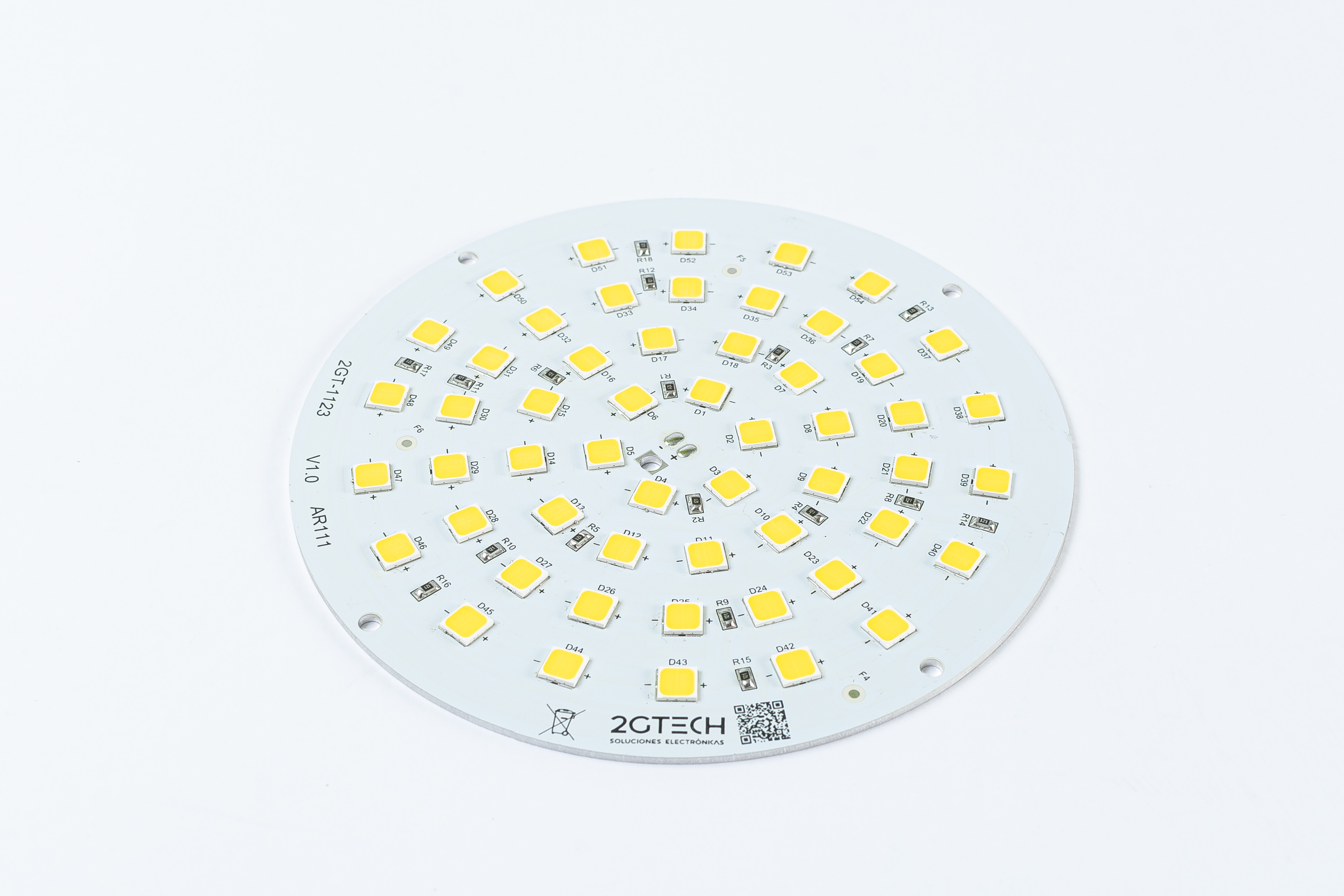 Modulo AR111 BLANCA 54 Leds 5050 35W - 12v