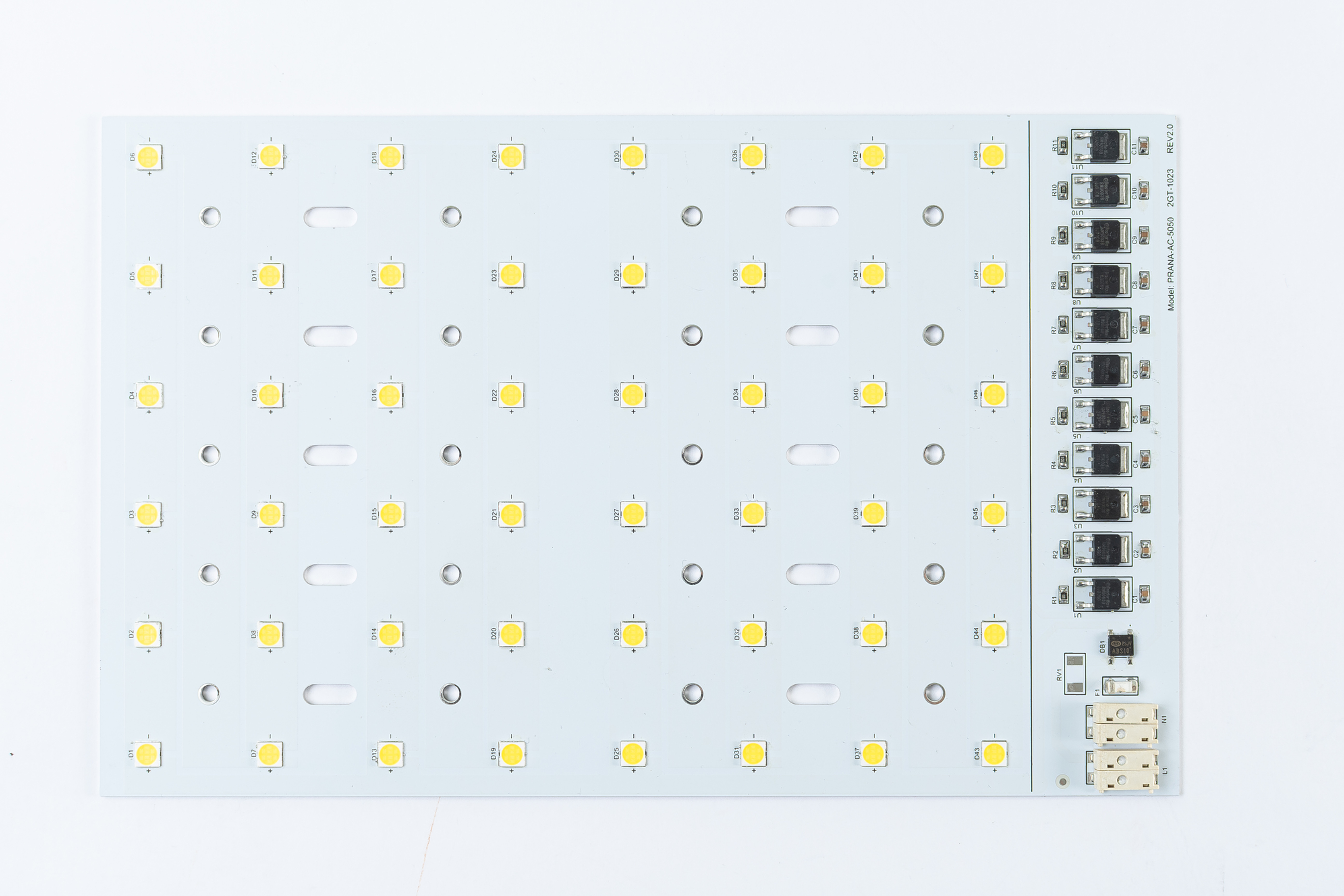 Modulo AC 48 Leds 5050 100W - Directo 220V