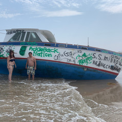 Washed up from the last hurricane season