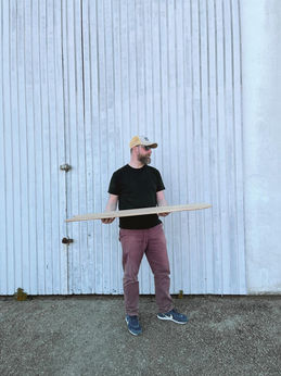 Men with theory surfboards