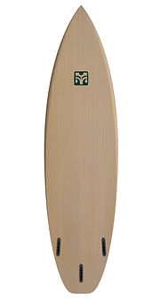 Surfboard thruster fin setup