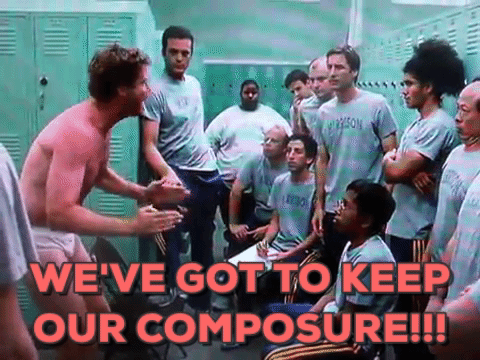 Will Ferrell "We've got to keep our composure"