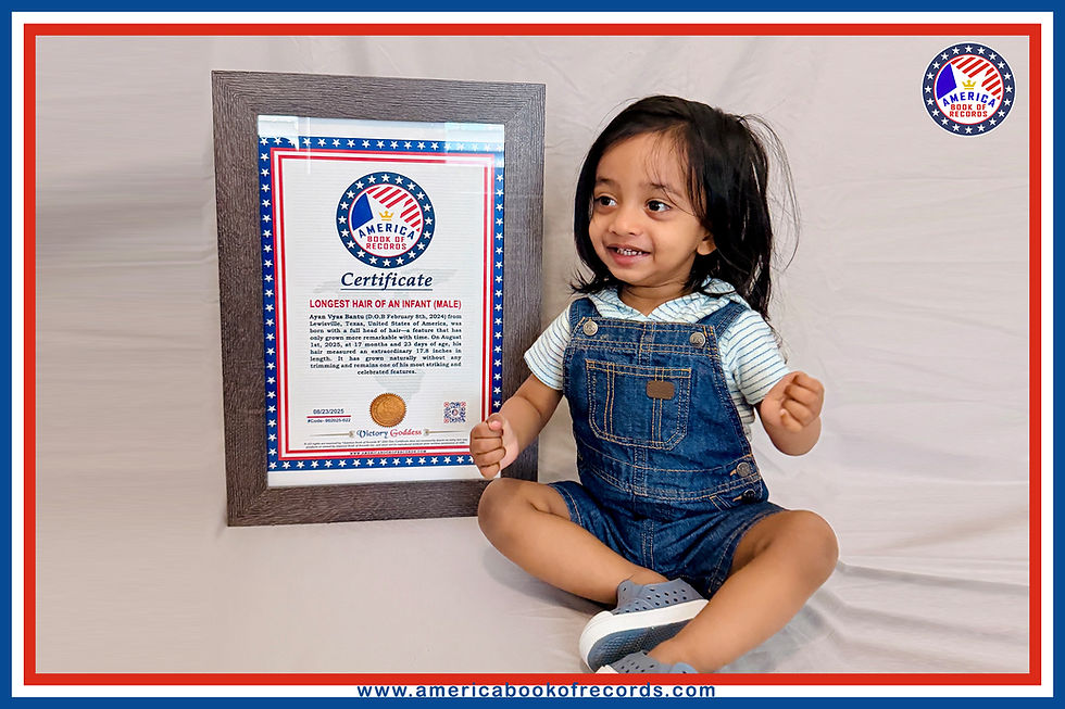 Longest Hair of an Infant (Male)