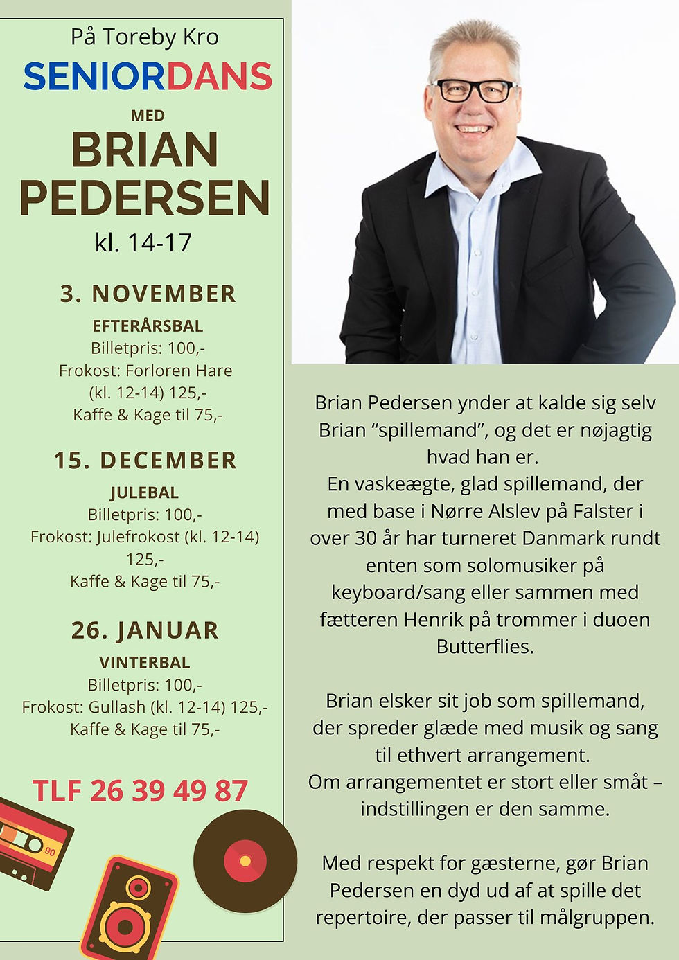 Seniordans med Brian Pedersen 2025