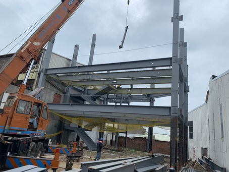 黃先生住宅SRC鋼結構