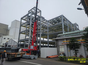 長春化工新竹場PN3增建工程機械廠鋼構