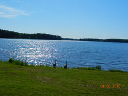 am See beim Camping