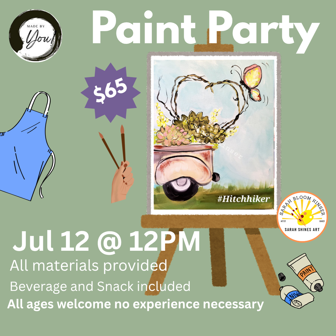 Hitch Hiker Paint Pary
