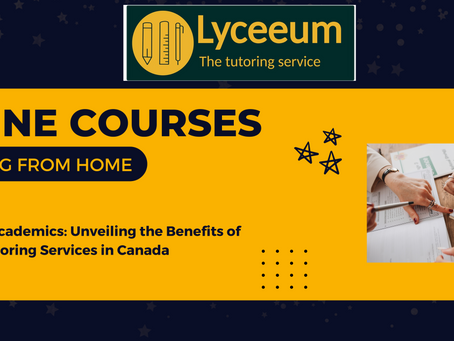 Excelling in Academics: Unveiling the Benefits of University Tutoring Services in Canada