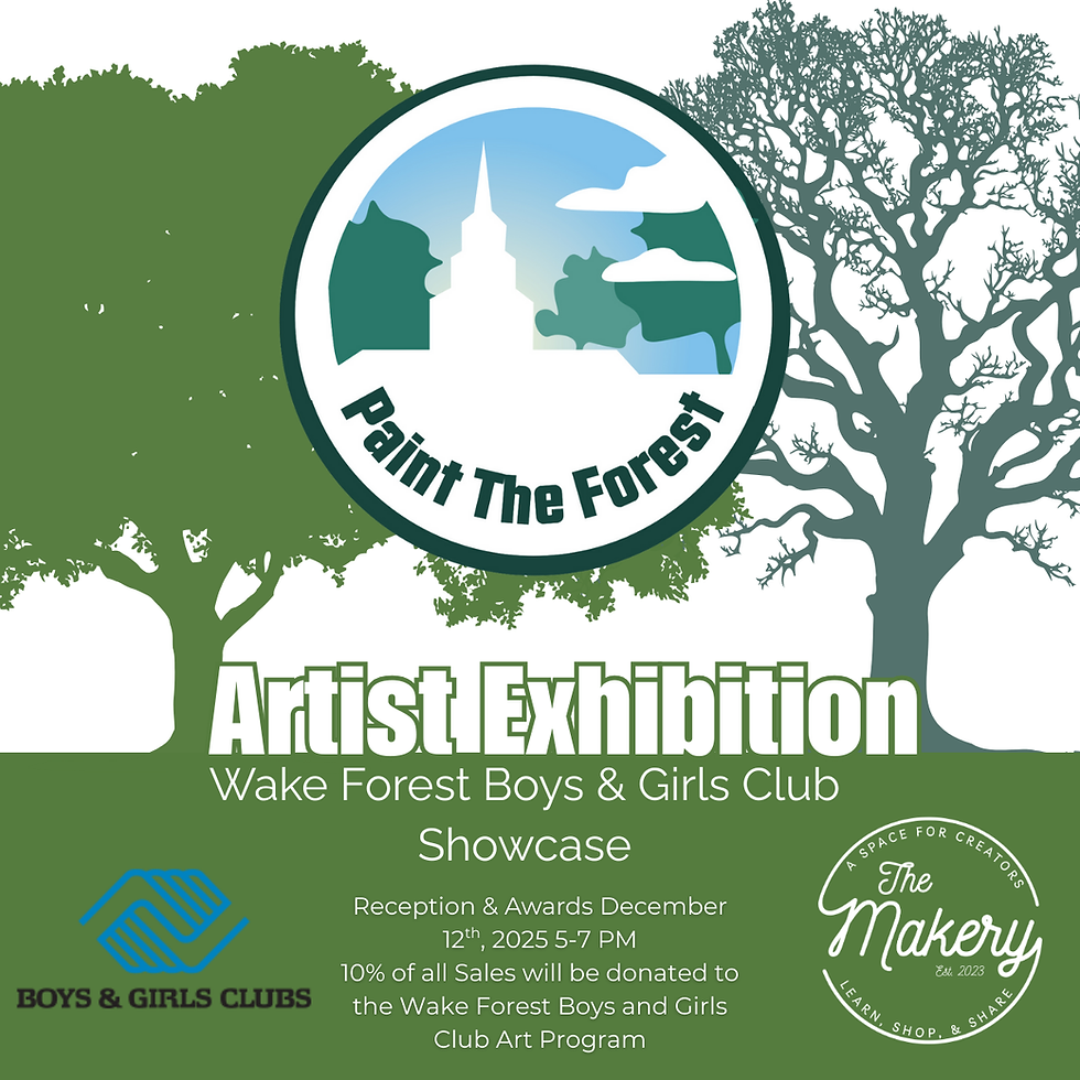 Boys and Girls Club of Wake Forest: Artist Exhibition