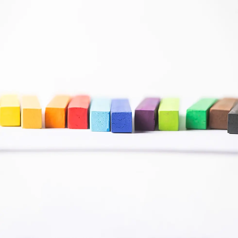 Thumbnail: Pastel Sticks - Talc-Free Pastels - 12 Non-Toxic Colors