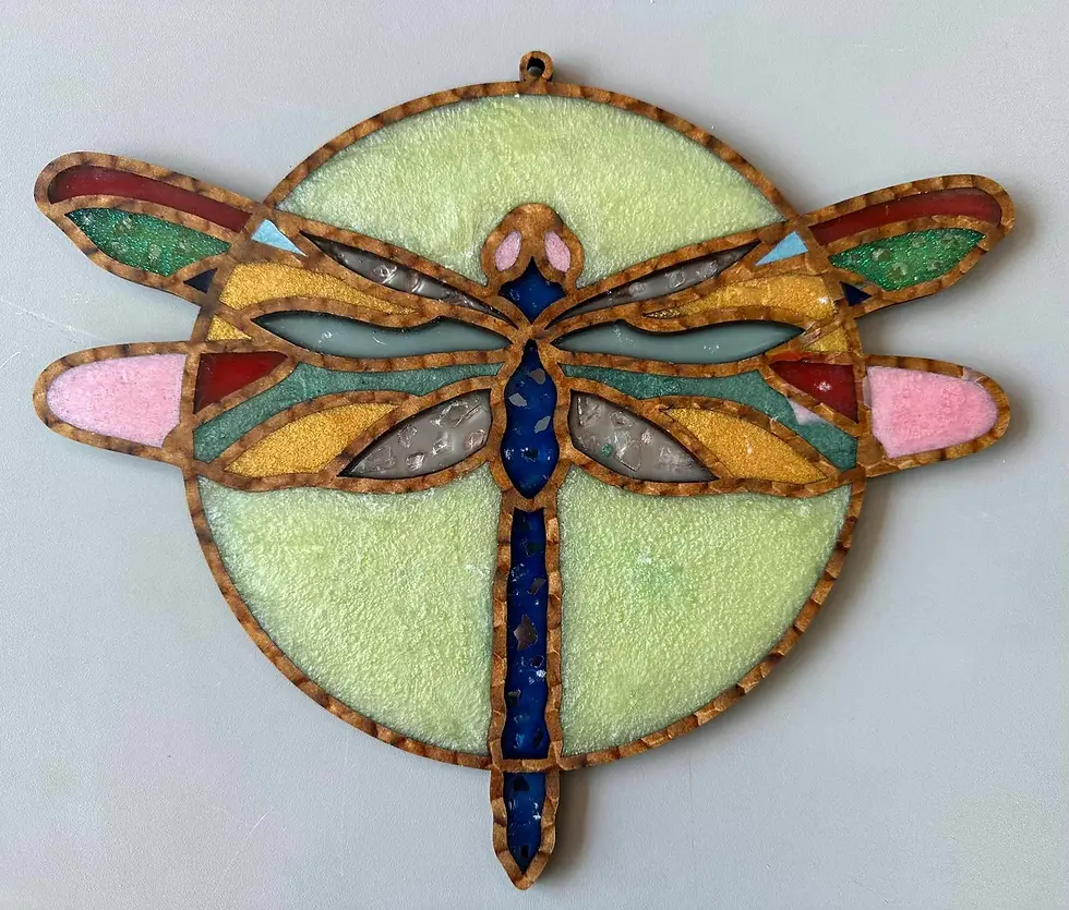 Crushed Stained Glass: Spring Addition 🌸