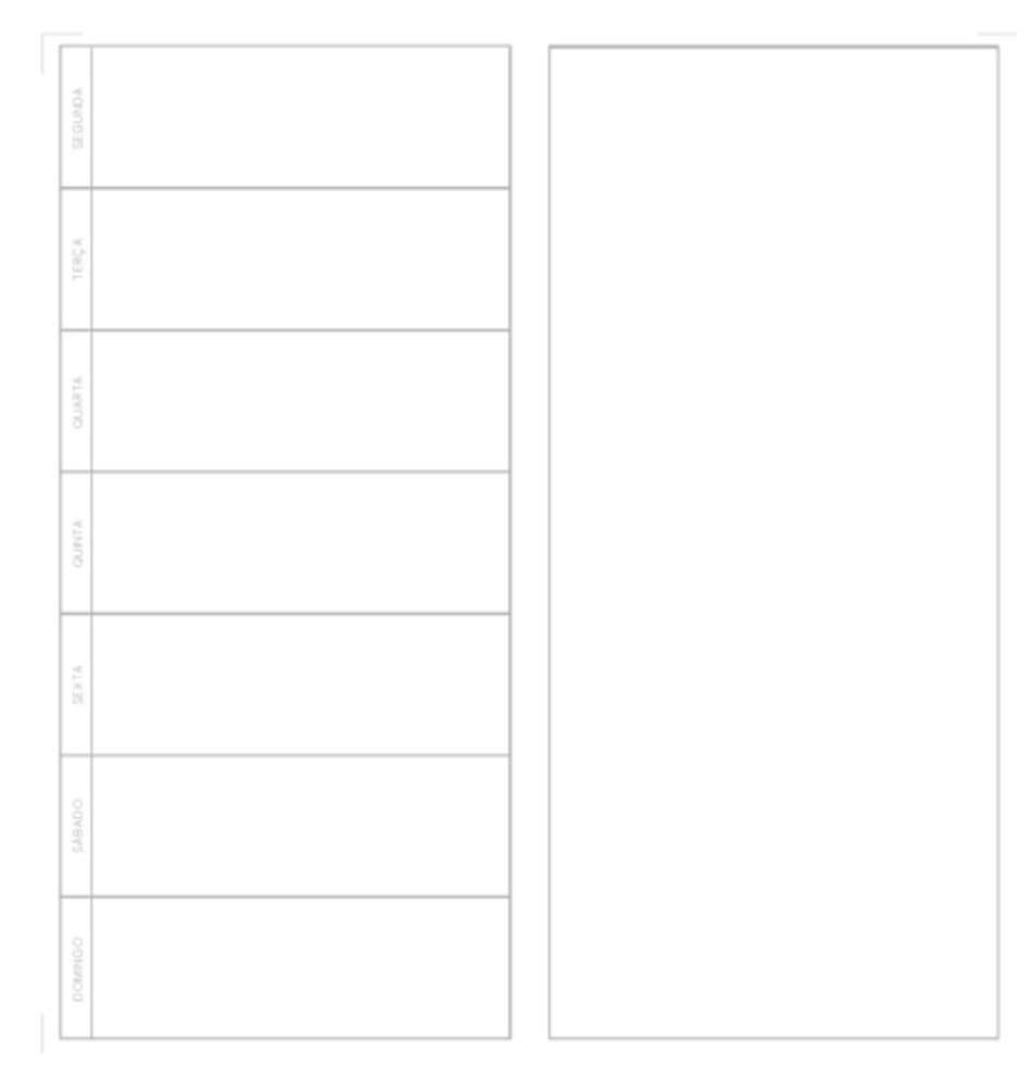 Miniatura: Refil  Planner - PDF - estilo Japonês