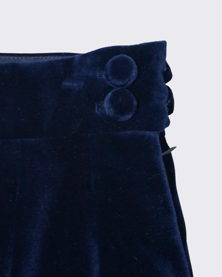 Miniature : PANTALON VELOURS ÉVASÉ