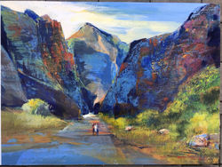 In the mountains