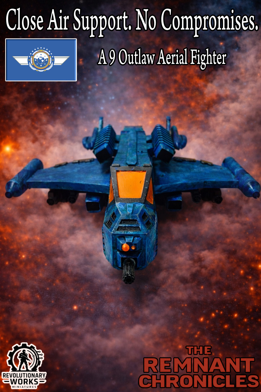A-9 “Outlaw” HAVOC Fighter (3D Printed)