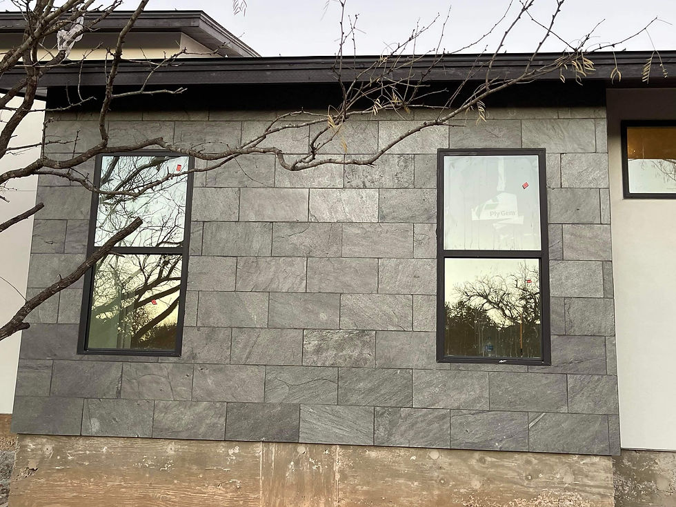 Exterior Tile Work