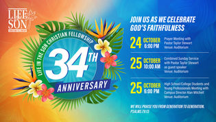 Life in the Son 34th Anniversary