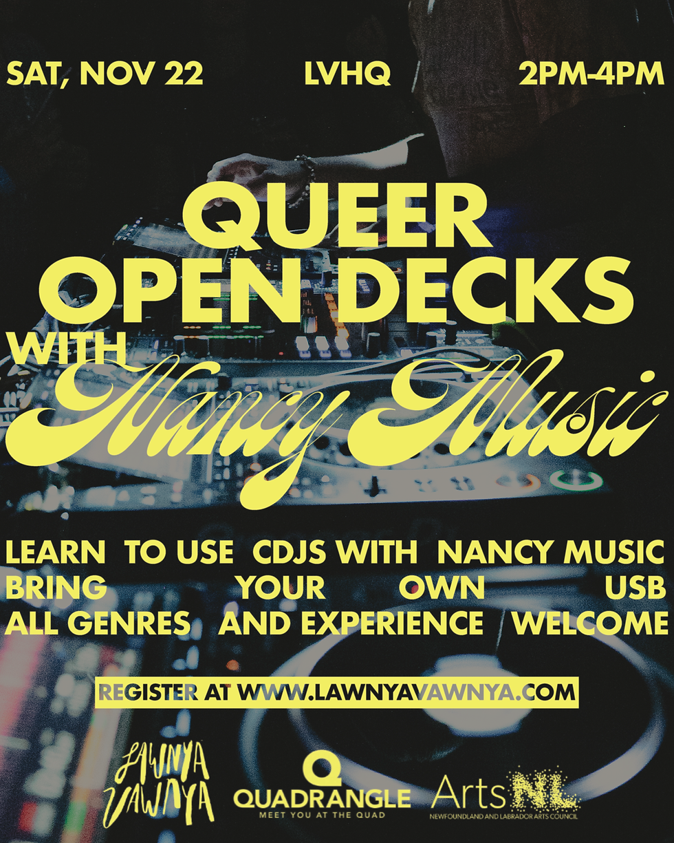 QUEER OPEN DECKS WITH NANCY MUSIC
