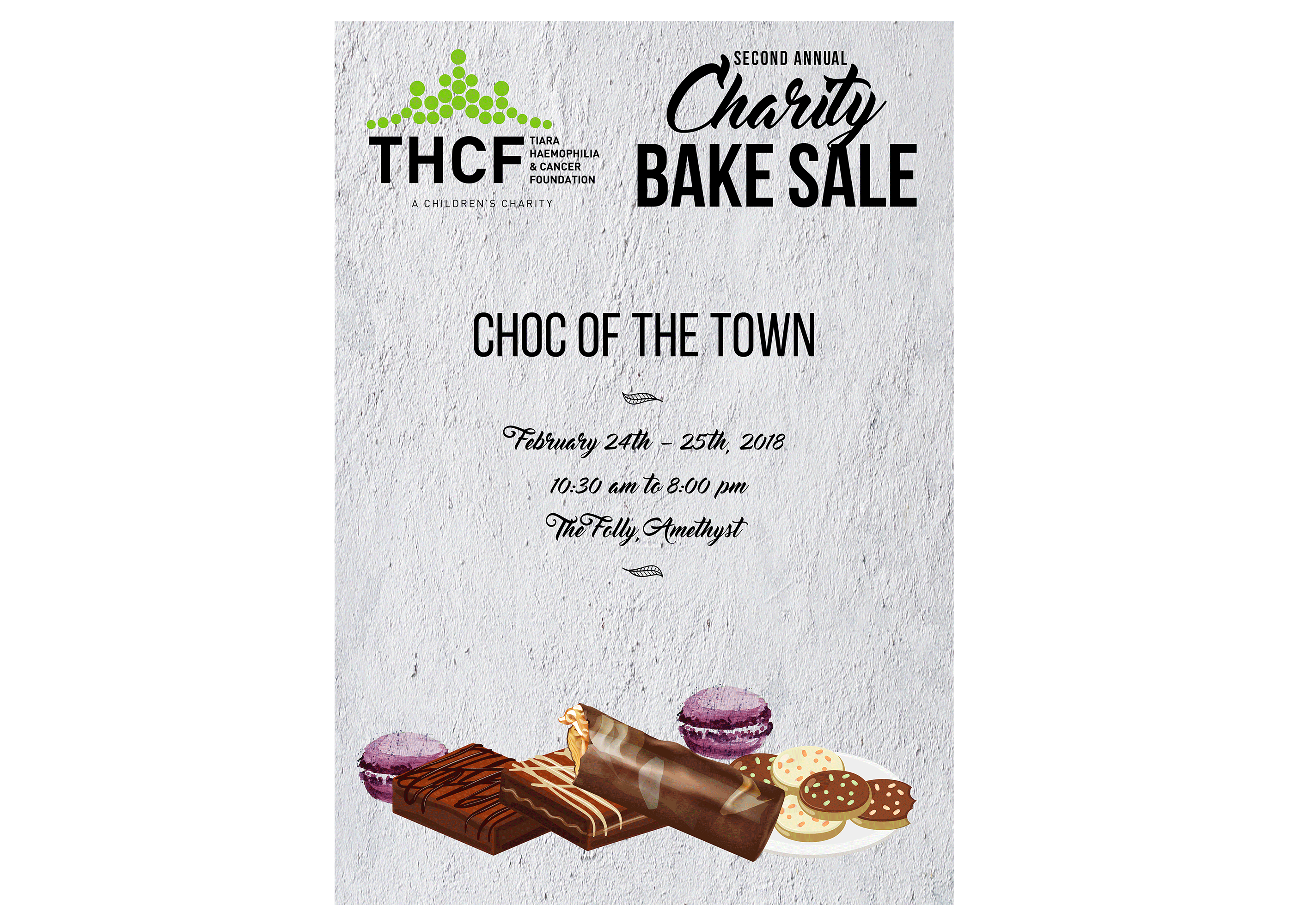 Charity Bake Sale 2018 Social Media Posts