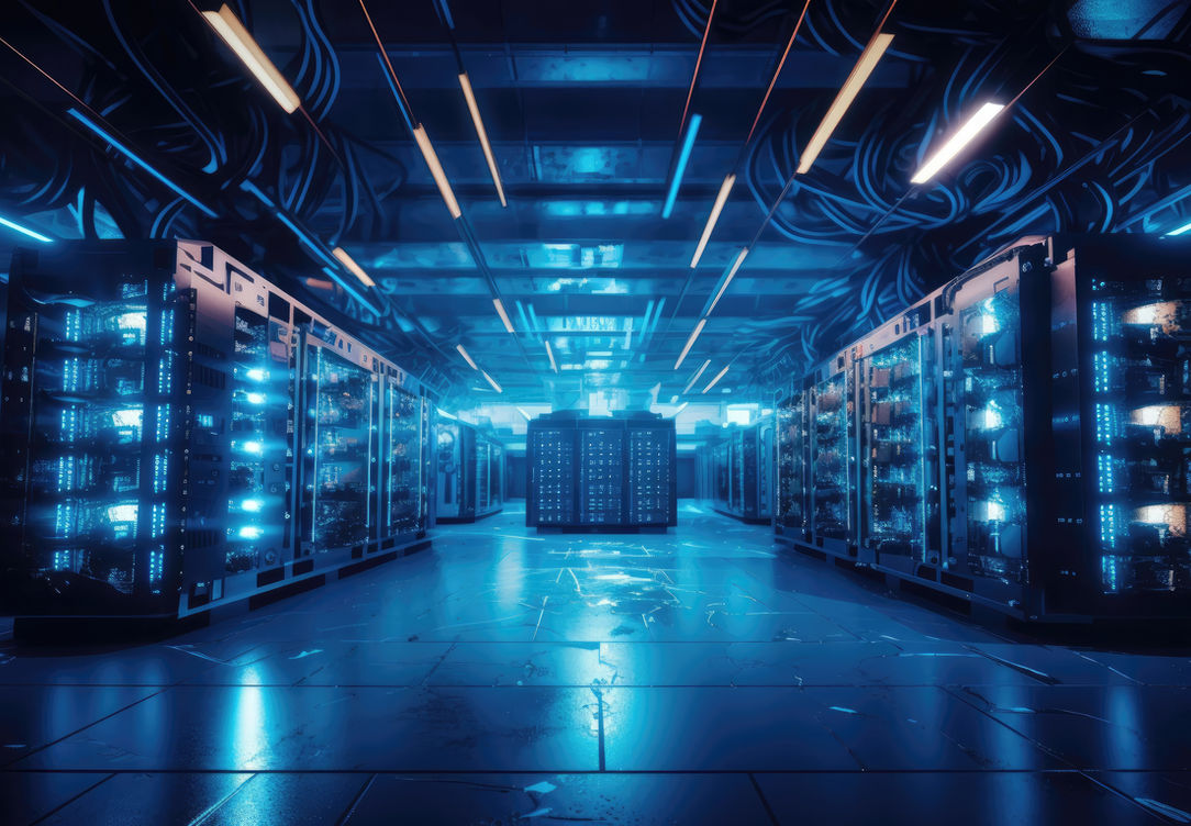 A bitcoin mining farm