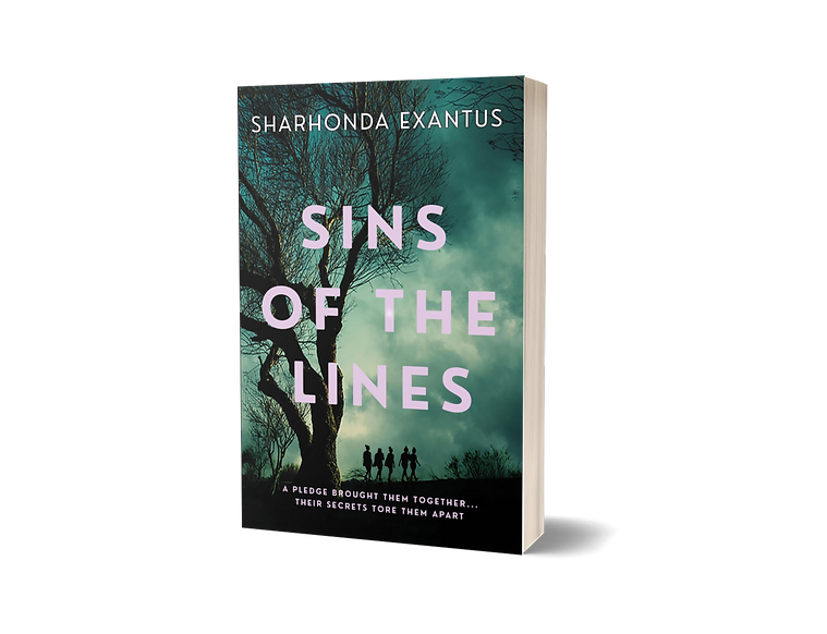 Sins Of The Lines - Signed Edition with Bookmark